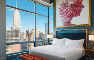 Top 22 hotele w Nowym Jorku z pięknym widokiem