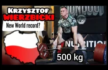 Polak podniósł 500 kg w martwym ciągu