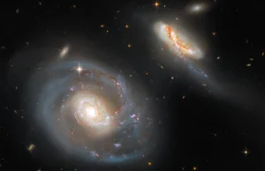 Najpierw Hubble, wkrótce Webb. Para galaktyk zaobserwowana przez kultowy...