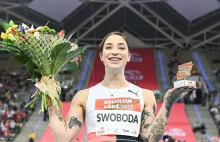 Ewa Swoboda wygrywa na 60m z najlepszą obecnie sprinterką