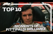 10 najlepszych momentów Emersona Fittipaldiego