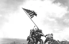 Flags of Our Fathers - niesamowite zdjęcie Iwo Jima z góry Suribachi