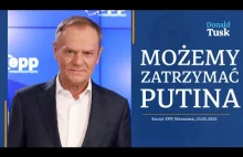 Donald Tusk: Zwołuję nadzwyczajny szczyt EPP ws. agresji Rosji na Ukrainę