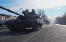 Wojska rosyjskie przekroczyły granice Ukrainy z trzech stron