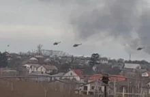 Kacapskie helikoptery strzelają
