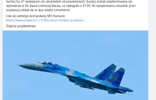 Ukraiński SU-27 wylądował w Rumunii