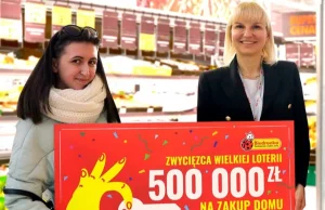 Ukrainka wygrała w Biedronce czek na 500 tys. zł