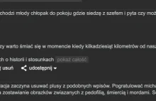 Moderacja usuwa plusy we wpisach / całe wpisy - mój przykład.