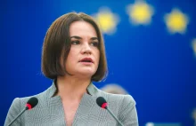 Cichanouska ogłosiła, że przejmuje obowiązki prezydenckie na Białorusi