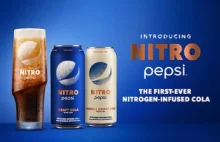 PepsiCo wprowadza Nitro Pepsi - napój z azotem