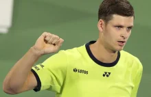 ATP 500 w Dubaju. Hubert Hurkacz pokonał Sinnera i zagra w półfinale turnieju