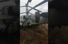 Zestrzelono rosyjski śmigłowiec szturmowy Ka-52 „Aligator”