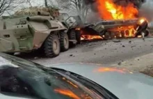 W pobliżu Głuchowa armia ukraińska zniszczyła 15 czołgów T-72
