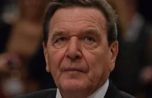 Gerhard Schröder zabrał głos w sprawie rosyjskiej inwazji na Ukrainę