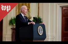 [LIVE] Biden wygłasza uwagi na temat rosyjskiego ataku na Ukrainę