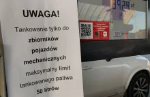 Niektóre stacje podniosły ceny paliw do 10 zł za litr.