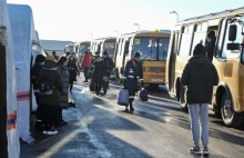 Ukraina. Rosjanie ostrzelali autobusy jadące po ewakuujących się ludzi