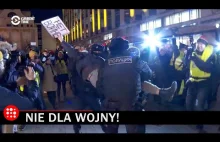 Rosjanie nie chcą wojny! Antywojenne protesty w Rosji rozpędzane przez policję