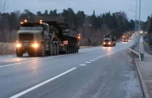 Brytyjskie czołgi w drodze do Estonii. Odpowiedź NATO na agresję Rosji na...