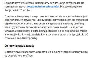 Youtube banuje osoby co przebywały na live z Kijowa za nic.