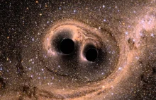 Dwie supermasywne czarne dziury krążą wokół siebie w centrum kwazaru