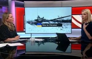 Dziennikarka BBC zobaczyła na antenie zbombardowany budynek. "To mój dom!"