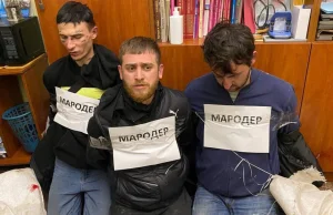 Rabusie złapani przez wojsko ukraińskie