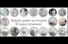 Żołnierz Polski na Frontach II Wojny Światowej na monetach - seria tematyczna