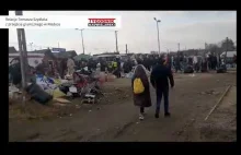 Wideo z przejścia granicznego w Medyce. Polska / Ukraina (26.02.22 r.)