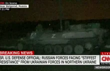 Sytuacja zaognia się - kolejne kolumny rosyjskich czołgów i wozów ...