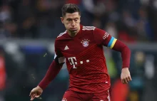 Lewandowski wspiera Ukraińców. Zagrał z opaską na ramieniu w barwach Ukrainy