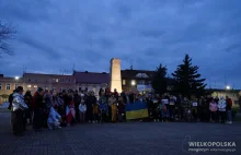 Hymn Ukrainy Гімн України zabrzmiał na Placu Niepodległości