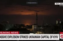 Wielka eksplozja obok Kijowa w pobliżu Vasylkiv