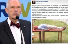 "Chwalę pana Ramzana Kadyrowa". Korwin-Mikke