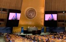 Spotkanie wysokiego szczebla ONZ. Zastanawiające oświadczenie ministra zdrowia