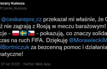 Reprezentacja Czech także nie weźmie udziału w barażach przeciwko Rosji