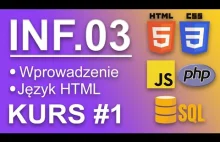 Kurs INF.03 #1 | HTML