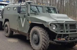 Ukraińcy szukają pojazdów oznaczonych literą "V". "Terroryści z misją specjalną"