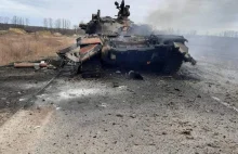 Kompania czołgów Rosyjskich pod Prylukami zniszczona[ZDJĘCIA]