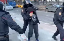 Co najmniej 829 zatrzymanych podczas dzisiejszych protestach w Rosji