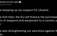 UE będzie finansować sprzęt wojskowy dla Ukrainy!