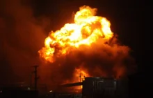 Potężny wybuch w Czerkasach, Ukraina