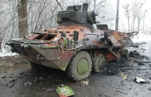 MON Ukrainy: „Wróg umieścił kobiety i dzieci na pojazdach pancernych”
