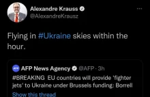 Samoloty dla Ukrainy
