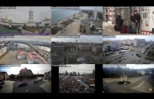 8 kamerek z 6 miast NA ŻYWO + aktualizowana mapka z naniesionymi informacjami