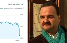 Rosyjski rubel upadł i sobie wiadomo co rozwalił XD
