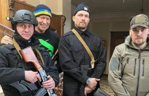 Oleksandr Usyk chwycił za broń i dołączył do obrony terytorialnej Ukrainy!