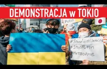 Demonstracja w Tokio przeciw wojnie w Ukrainie.