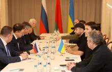 Wojna na Ukrainie. Zakończono rozmowy delegacji ukraińskiej i rosyjskiej