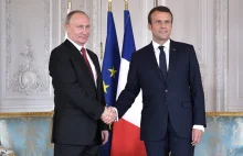 Emmanuel Macron rozmawiał z Władimirem Putinem